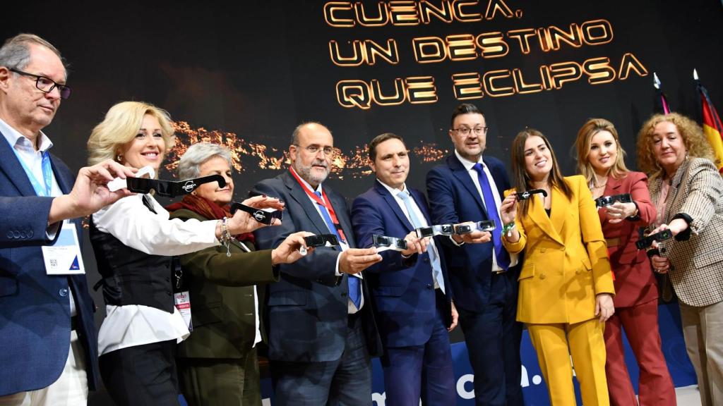 Autoridades castellanomanchegas y conquenses este jueves en FITUR.