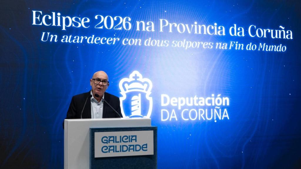 El vicepresidente de la Deputación da Coruña y responsable de Turismo e Promoción Económica, Xosé Regueira.