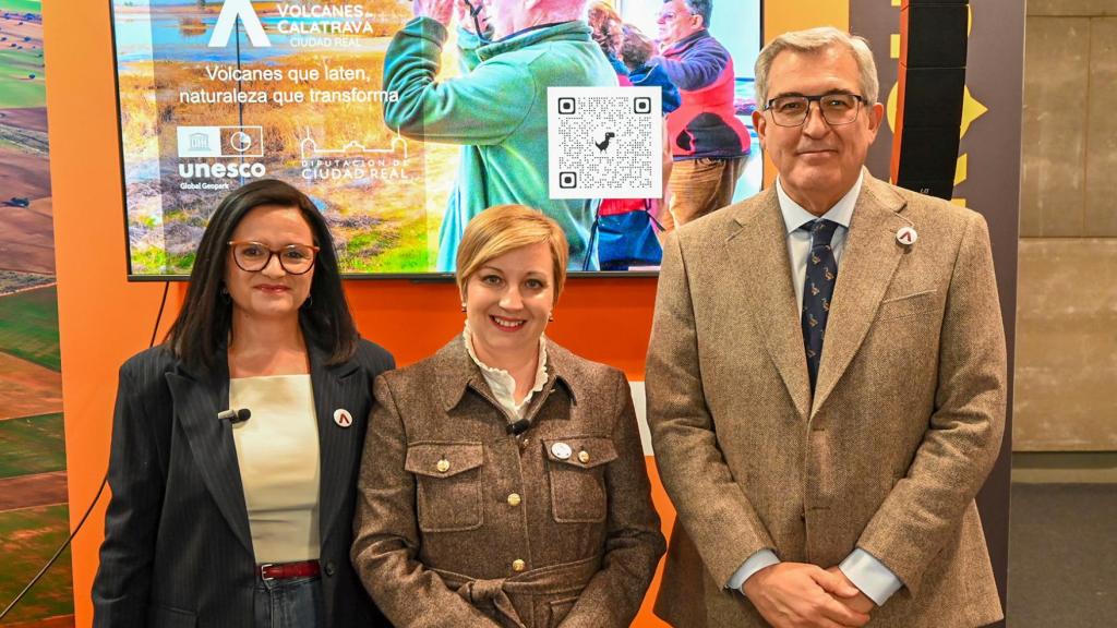 Presentación del Geoparque Volcanes de Calatrava-Ciudad Real en Fitur.