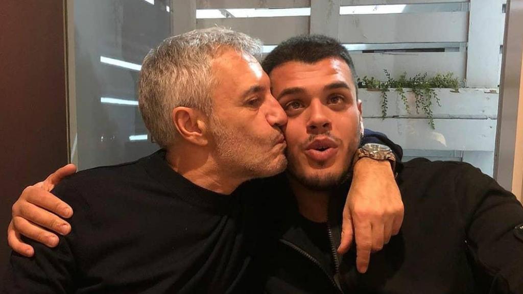 Sergio Dalma, con su hijo Sergi Capdevila, en una imagen de las redes sociales.