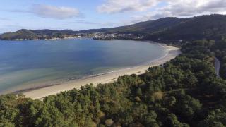 Imagen aérea de la Mariña lucense.