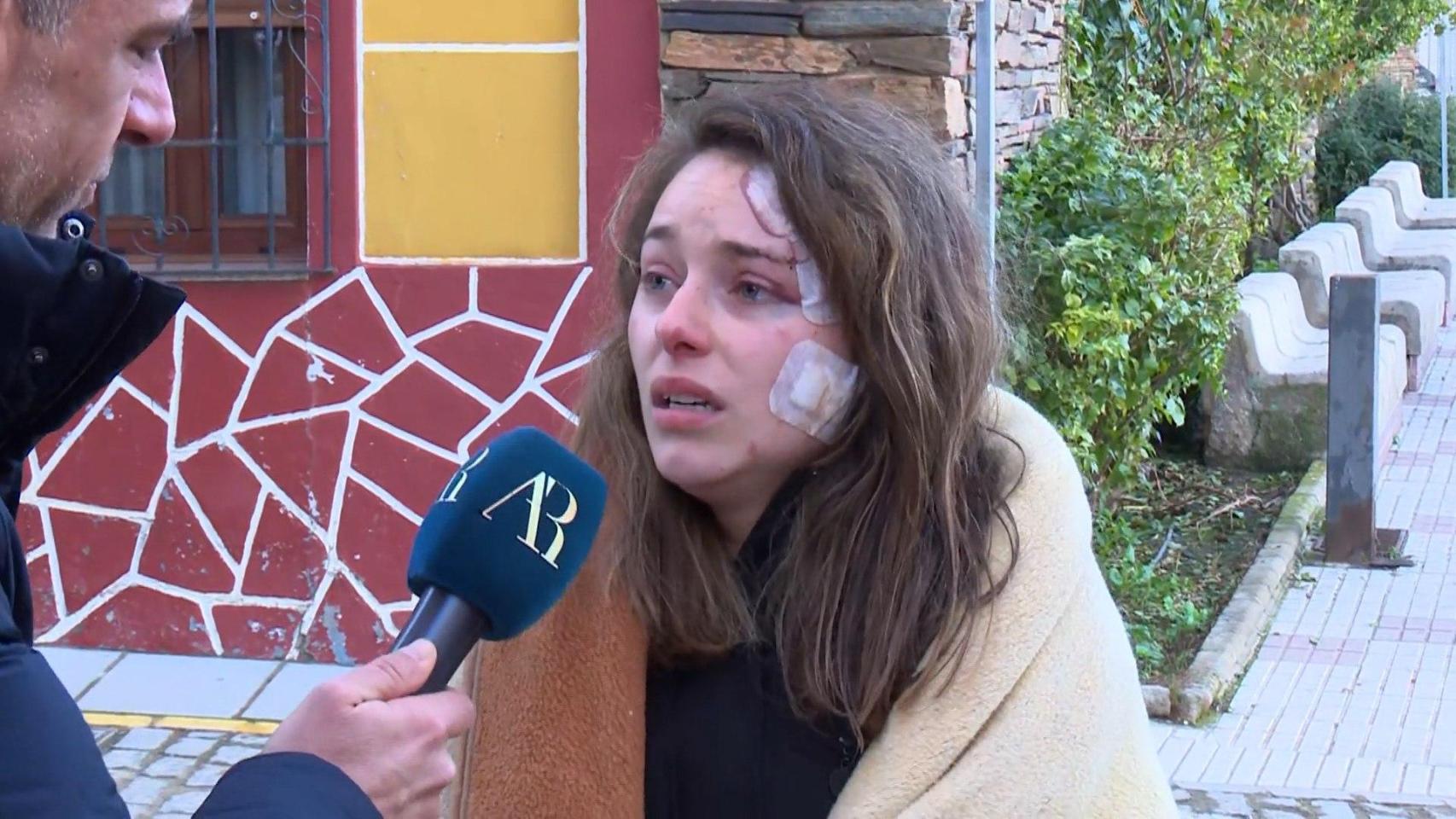 Ana, superviviente de la tragedia.