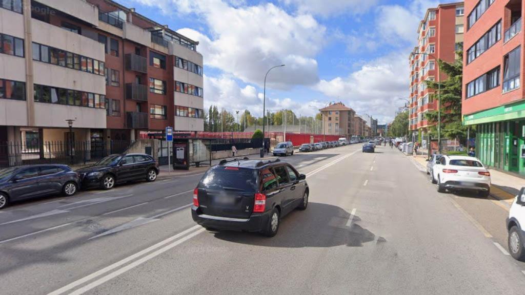 Avenida de la Constitución Española en Burgos.