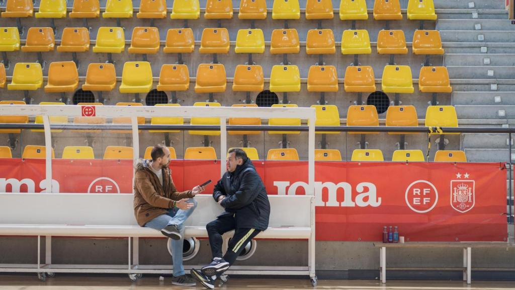 Jesús Velasco, durante su entrevista con EL ESPAÑOL.