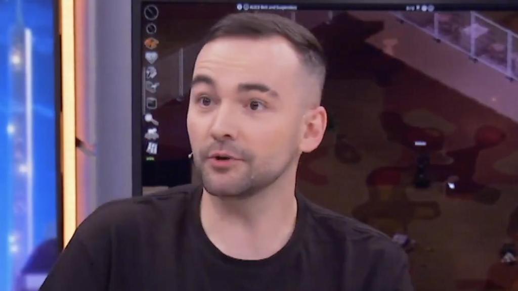 ElXokas en su visita a 'El Hormiguero' de Pablo Motos este jueves, 22 de enero.