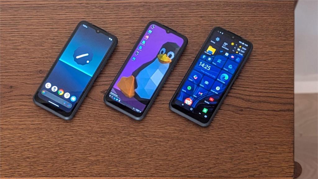 NexPhone con Android, Linux y Windows 11