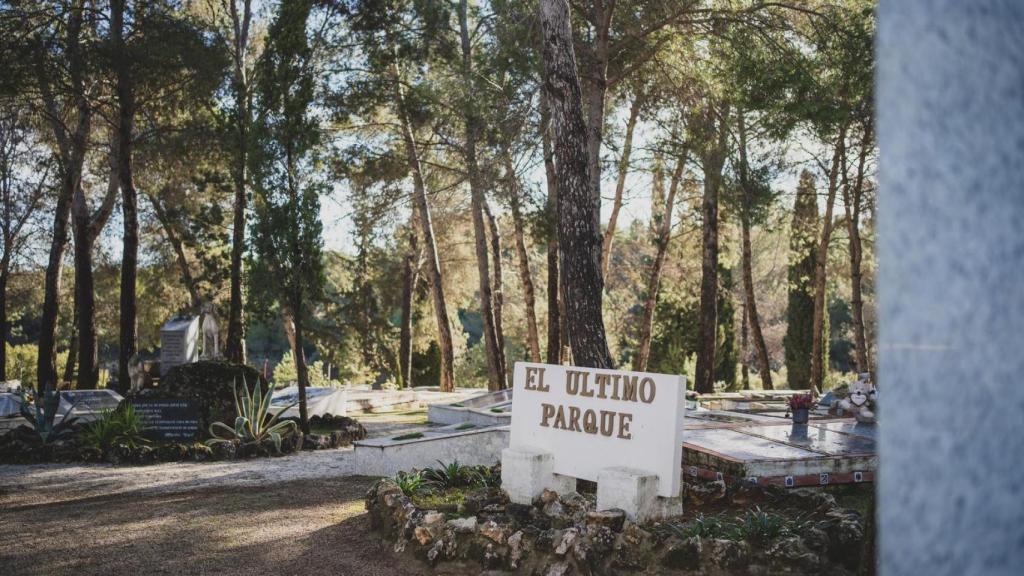 Entrada de El último parque, en Arganda del Rey.