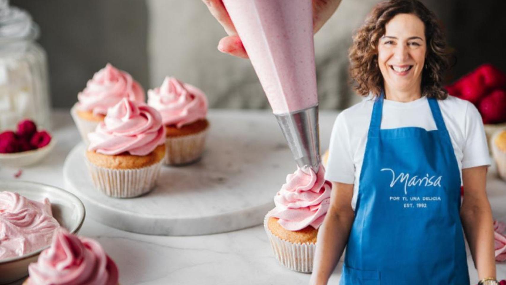 Marisa Lazo, dueña de una pastelería.