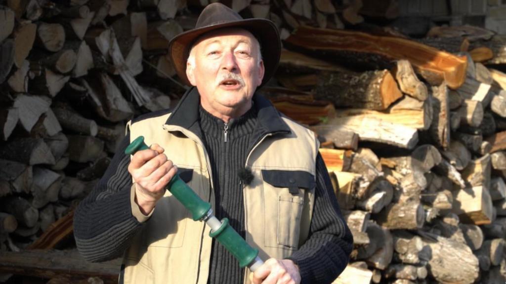 Partidor de troncos sin esfuerzo