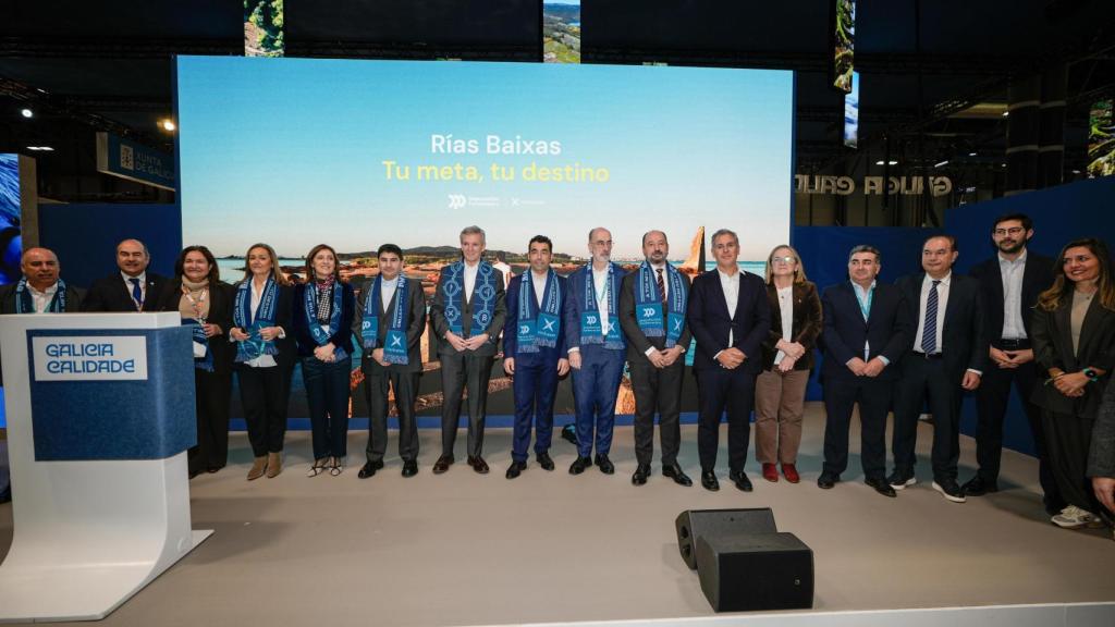Presentación en FITUR 2026 de la campaña promocional de las Rías Baixas.