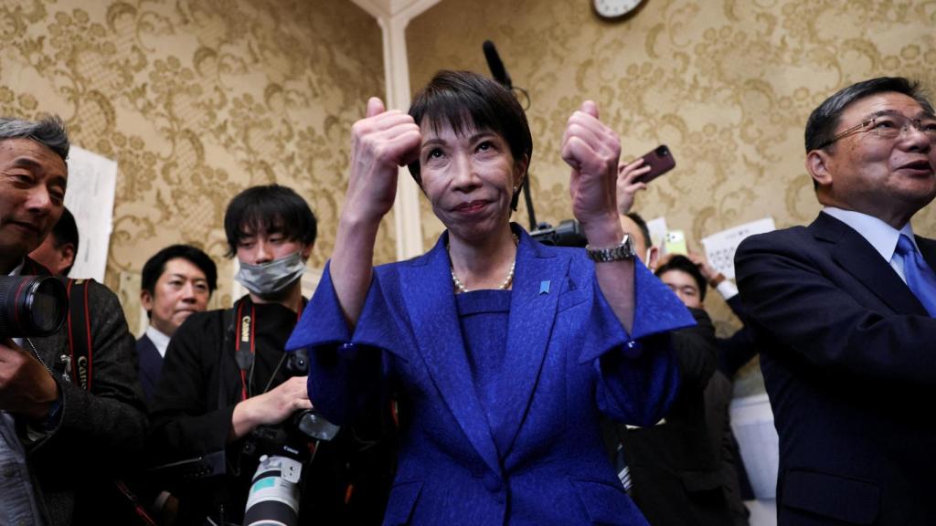 La primera ministra de Japón, Sanae Takaichi, este viernes tras disolver el Parlamento.