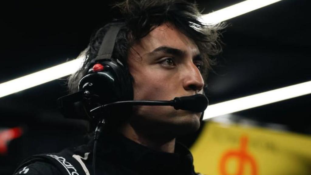 Nico Pino, durante una de sus carreras