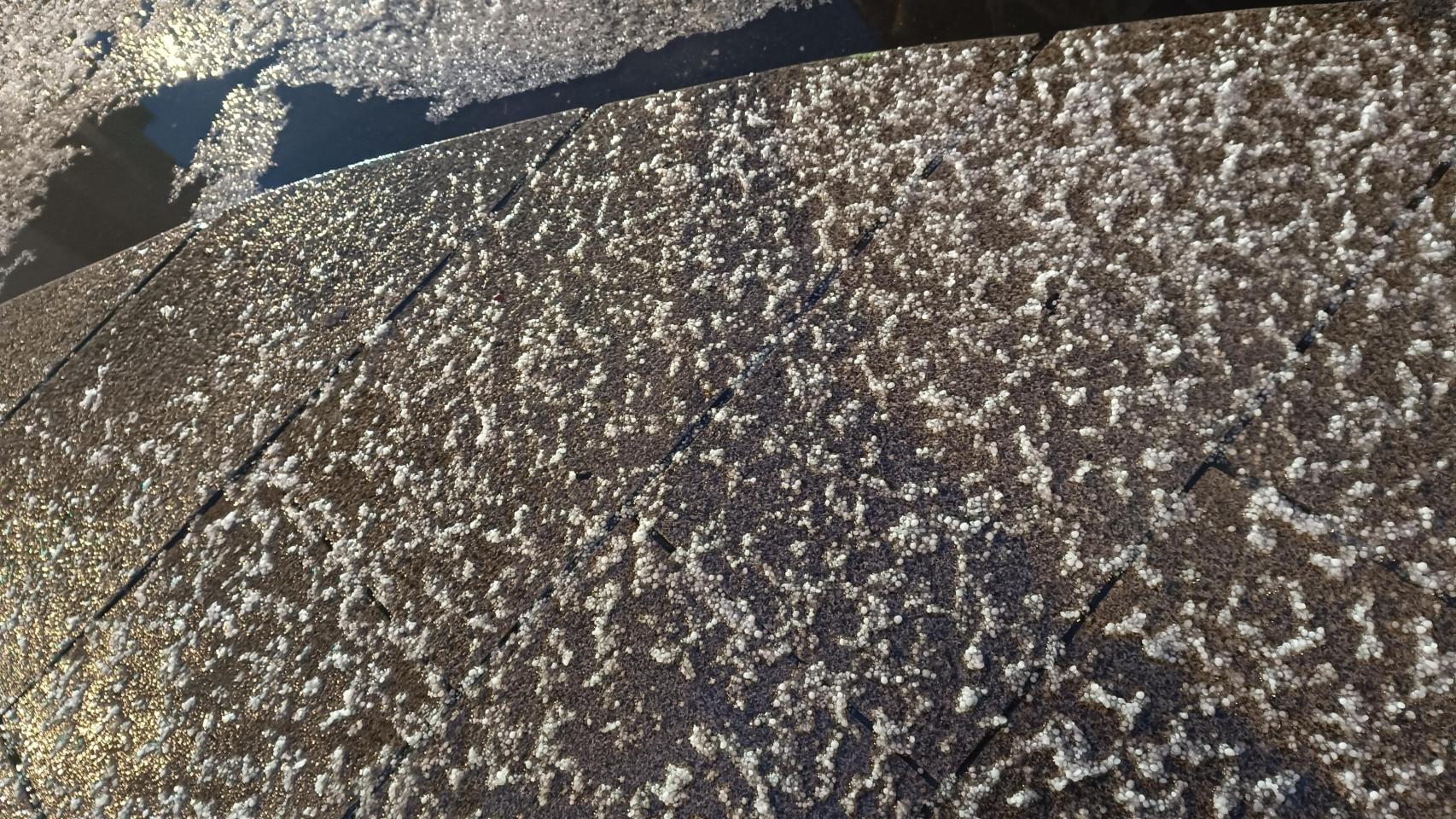 Granizo en A Coruña