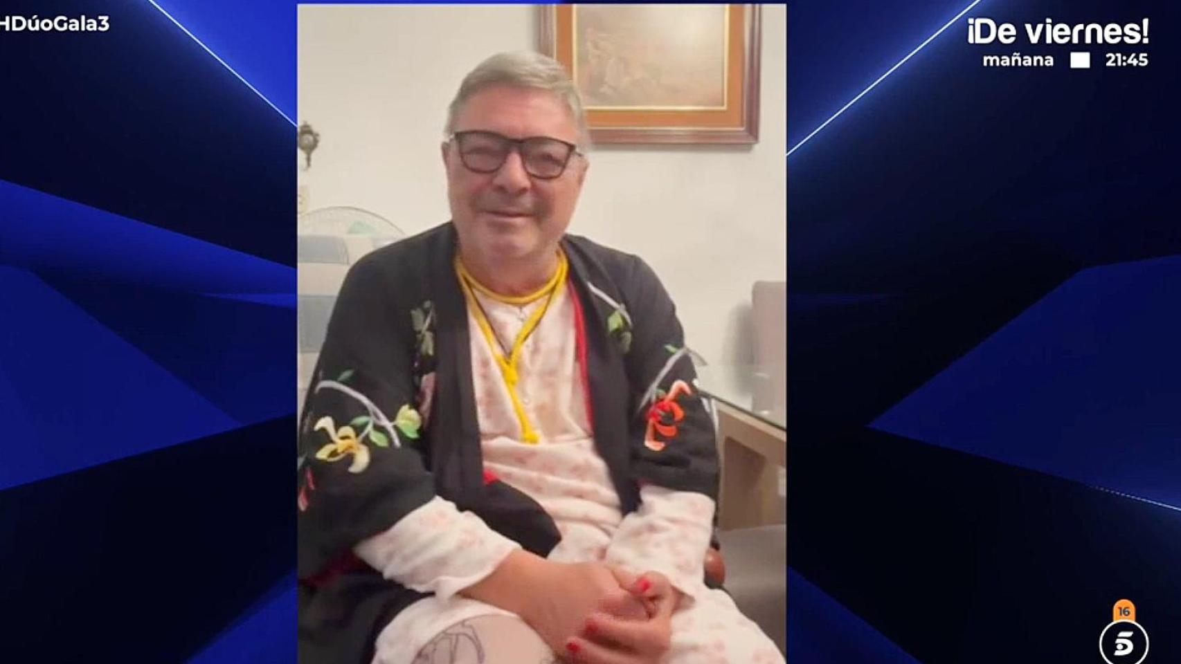 Antonio Canales reaparece en 'GH DÚO' tras abandonar por la muerte de su hermano.