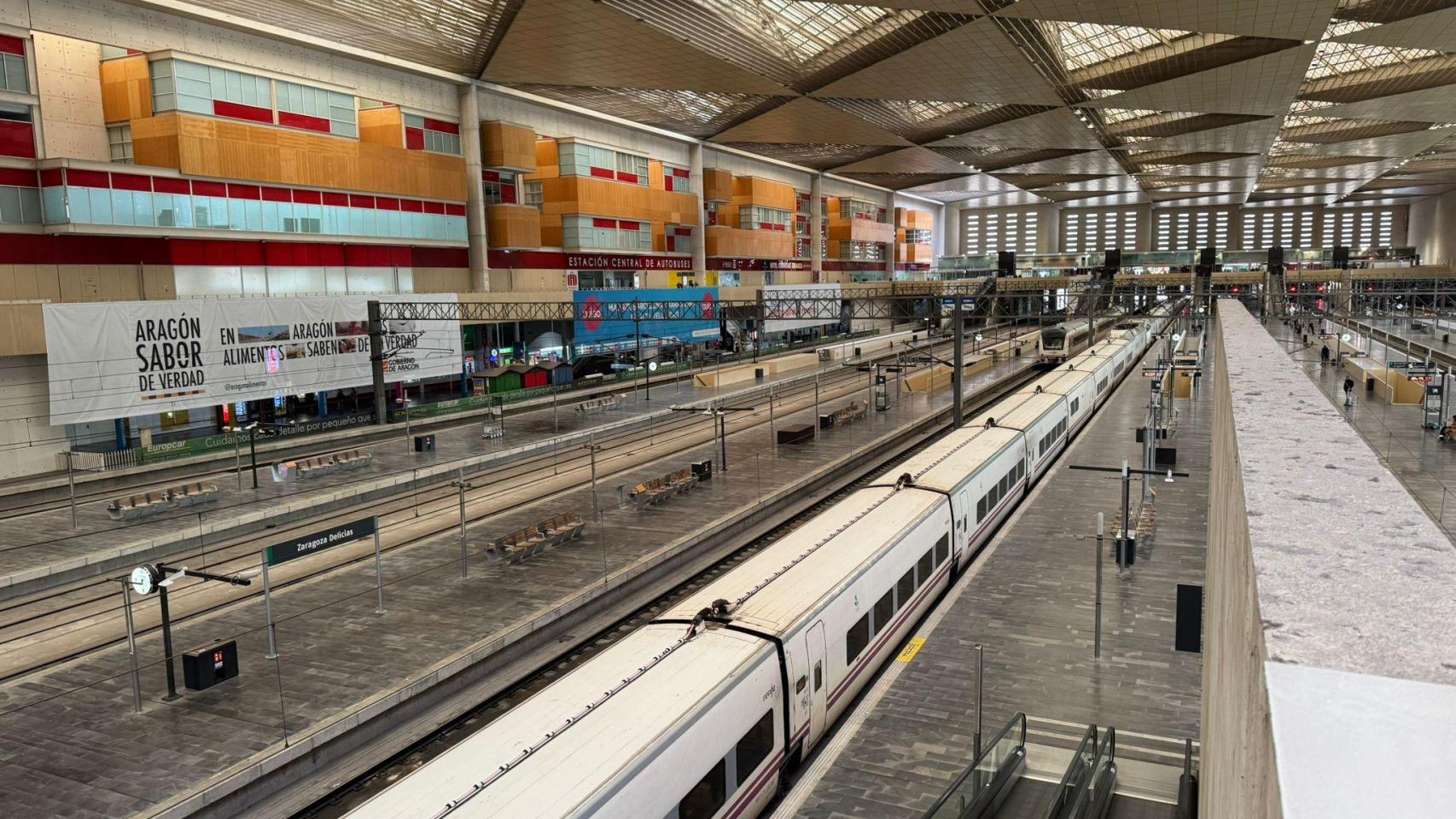Estación Delicias de Zaragoza.