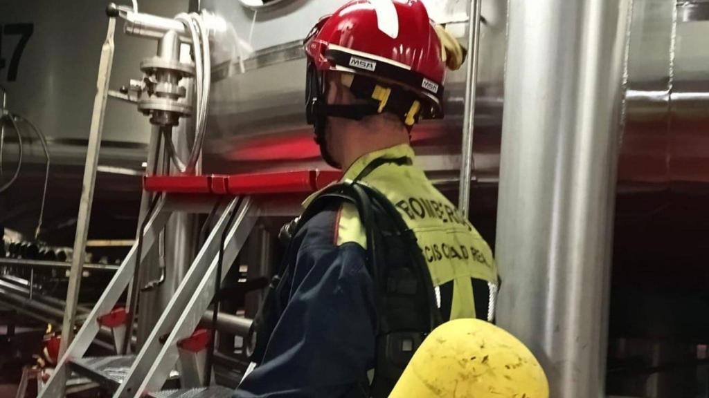 Labores de trabajo de Servicio Contra Incendios y Salvamento. Consorcio Provincial de Ciudad Real.