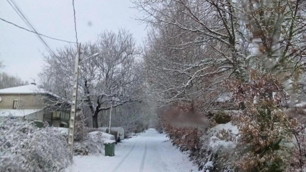 Nieve en la provincia de Zamora.