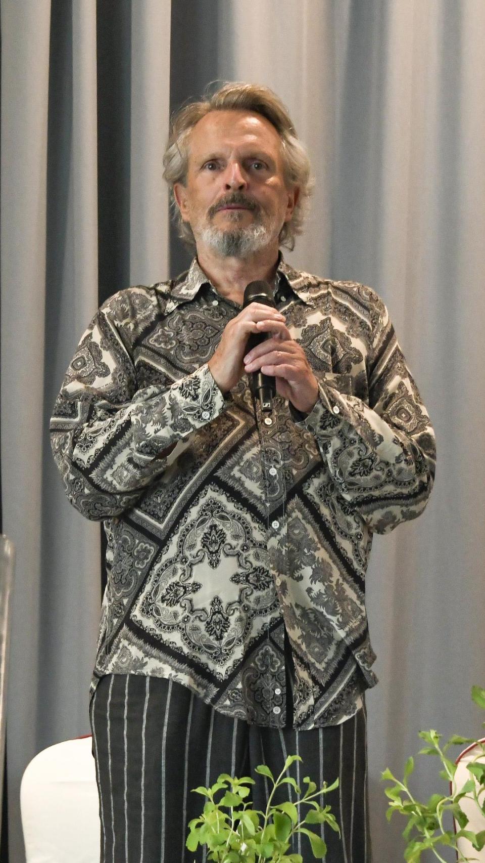 Miguel Bosé, en una fotografía tomada en España en julio de 2024.