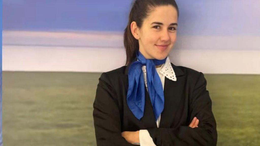 Leticia Vázquez, azafata de eventos.