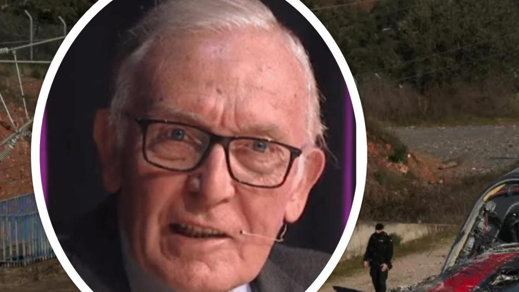 Imagen del accidente de Adamuz (Córdoba) y, en el círculo, José Luis González Vallvé, portavoz de la Asociación de Ingenieros de Caminos