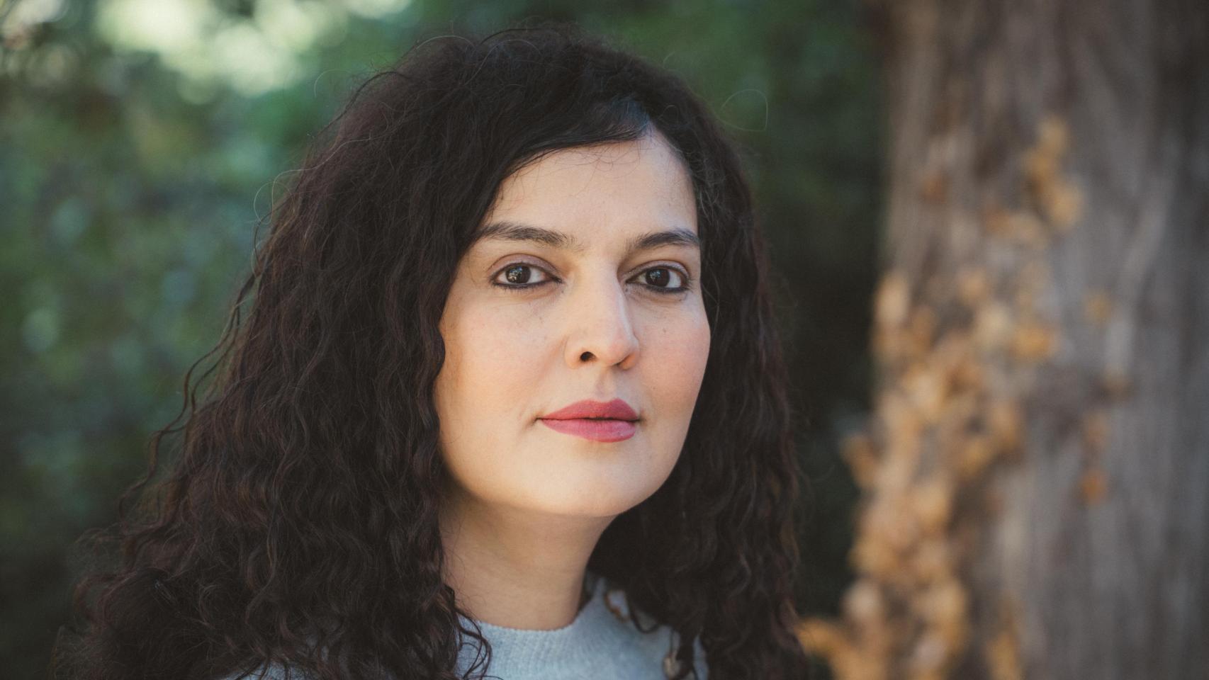 La escritora atiende a Magas en Madrid con motivo de la presentación de su última obra.