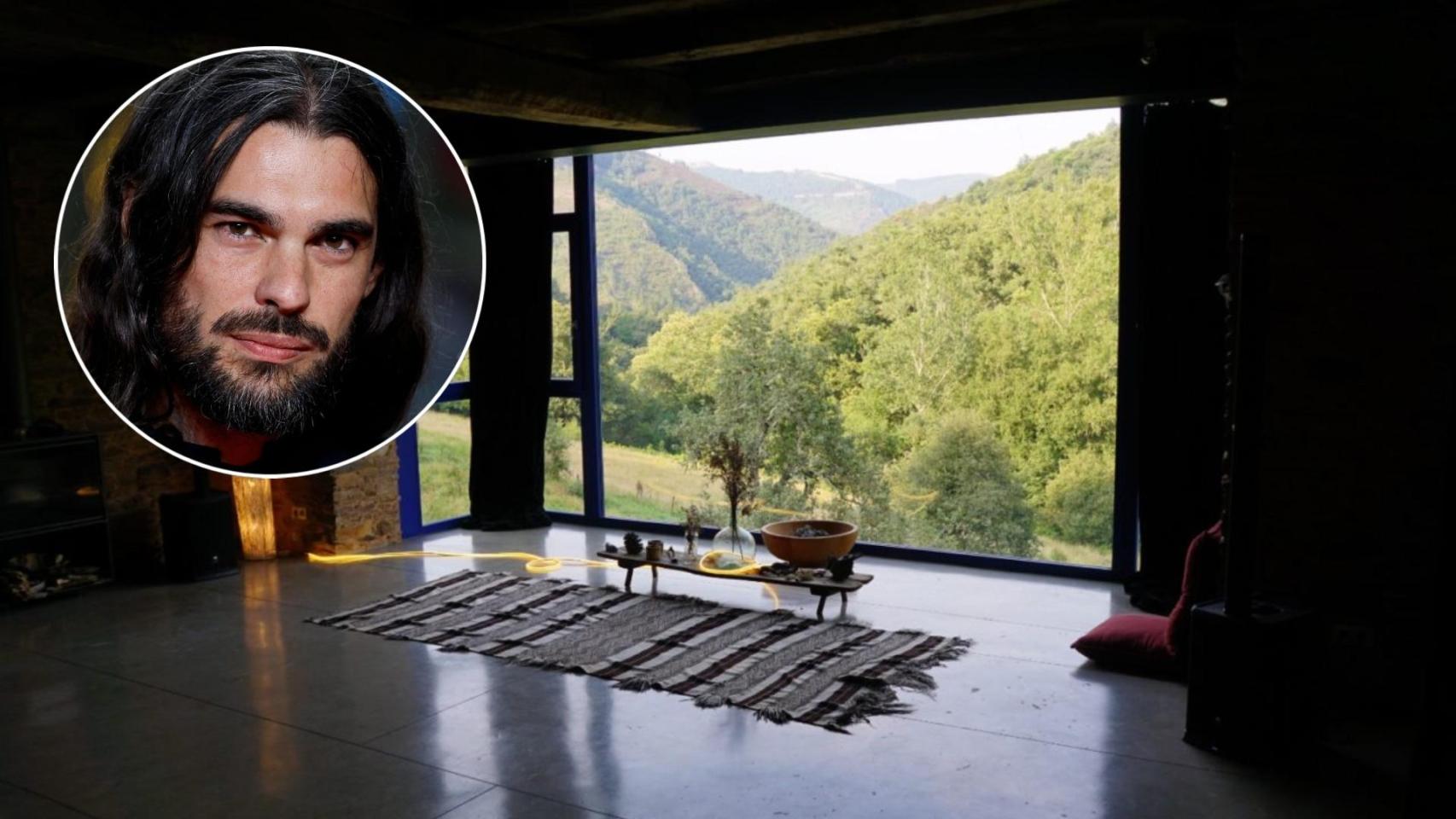 Casa Quindós, donde reside el cineasta gallego Oliver Laxe