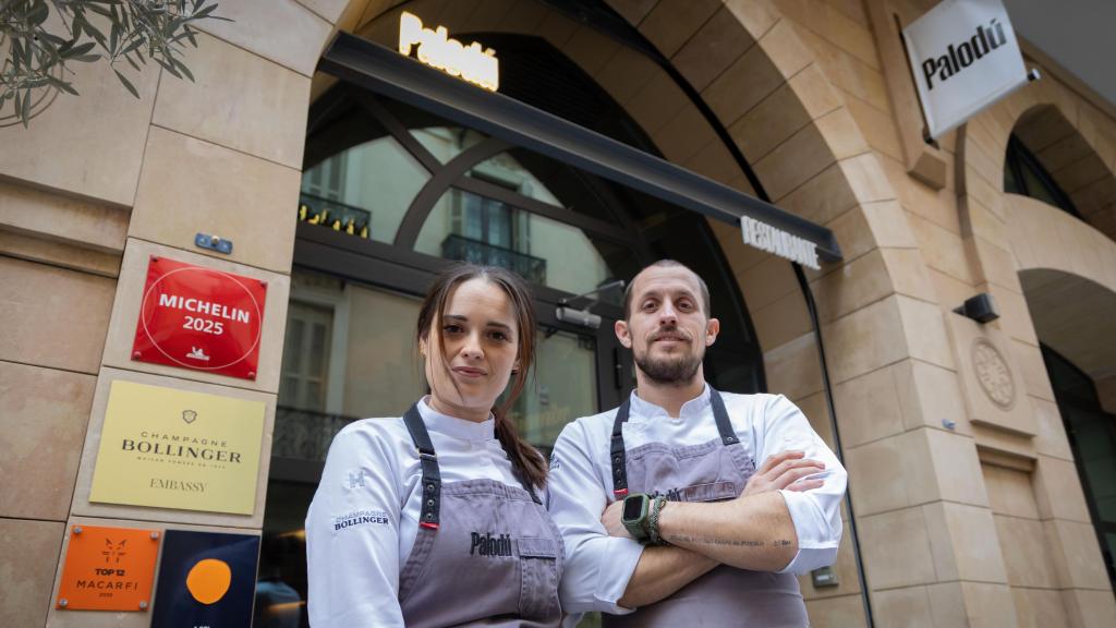 Cristina Cánovas y Diego Aguilar, en Palodú.