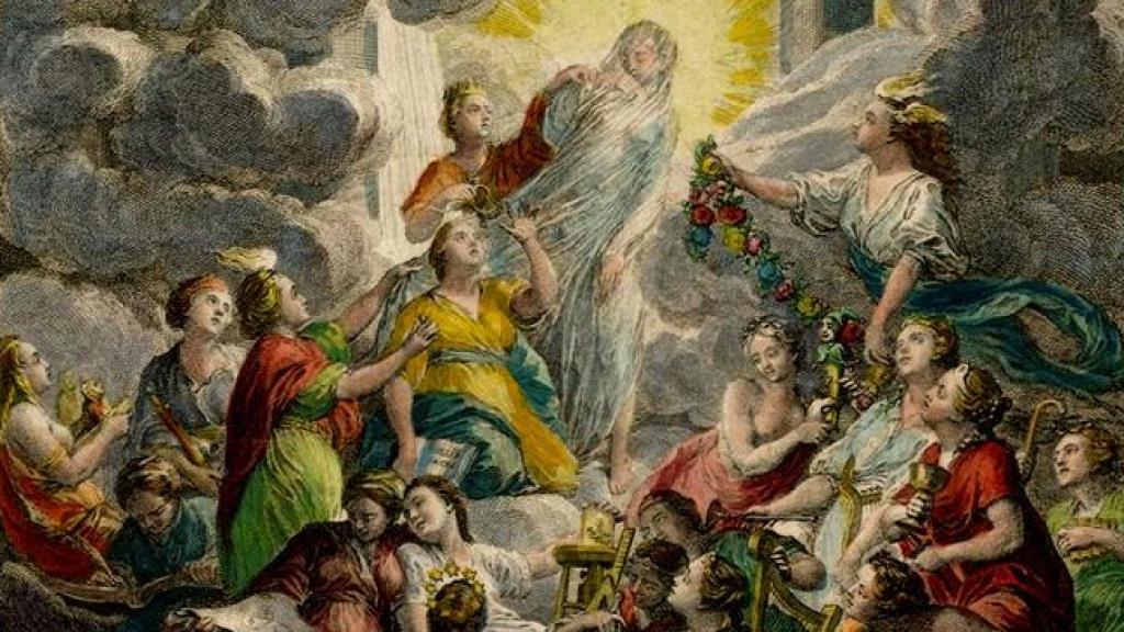 Ilustración en color que acompaña a la Enciclopedia Francesa, 1764.