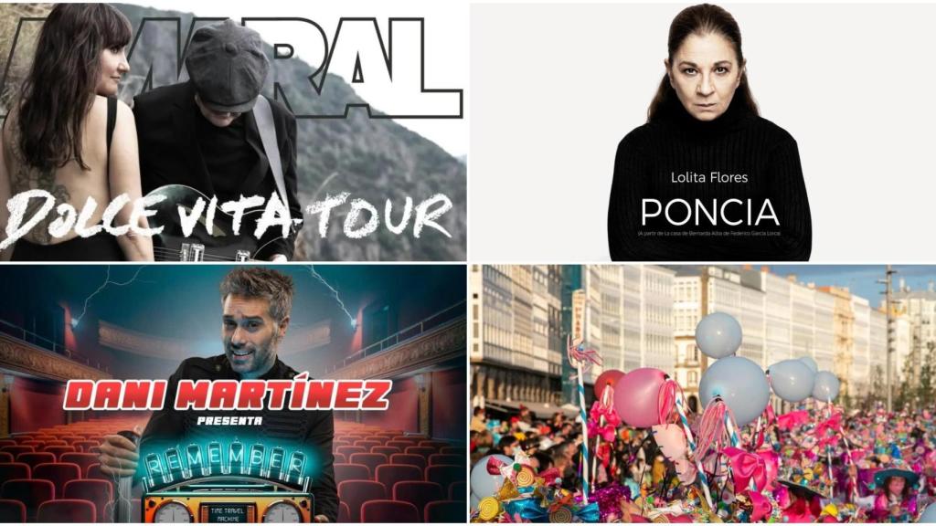 Estos son todos los grandes conciertos y eventos que tendrán lugar en febrero 2026 en A Coruña