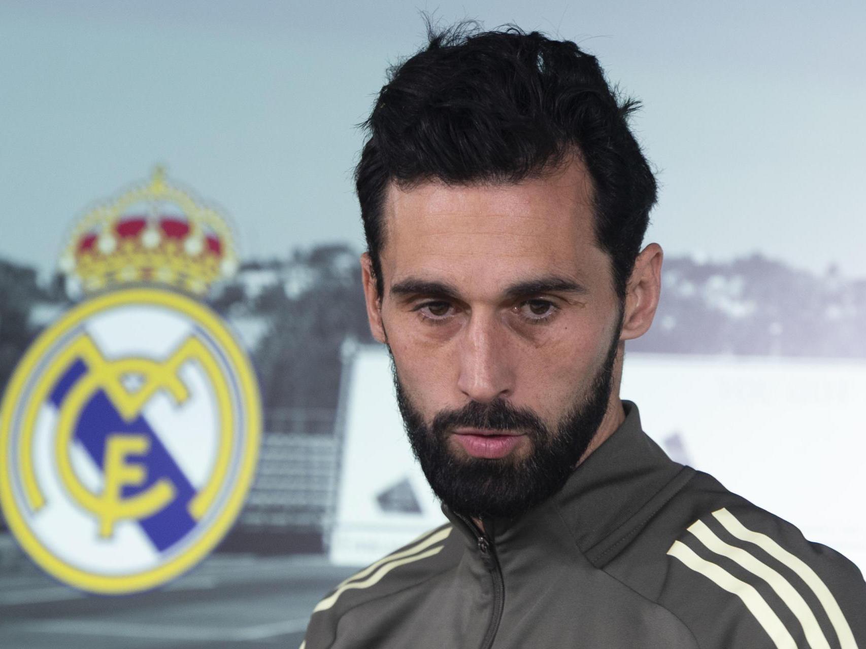 Álvaro Arbeloa, en rueda de prensa