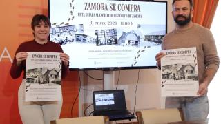 Presentación de la Ruta del Comercio del Ayuntamiento de Zamora.