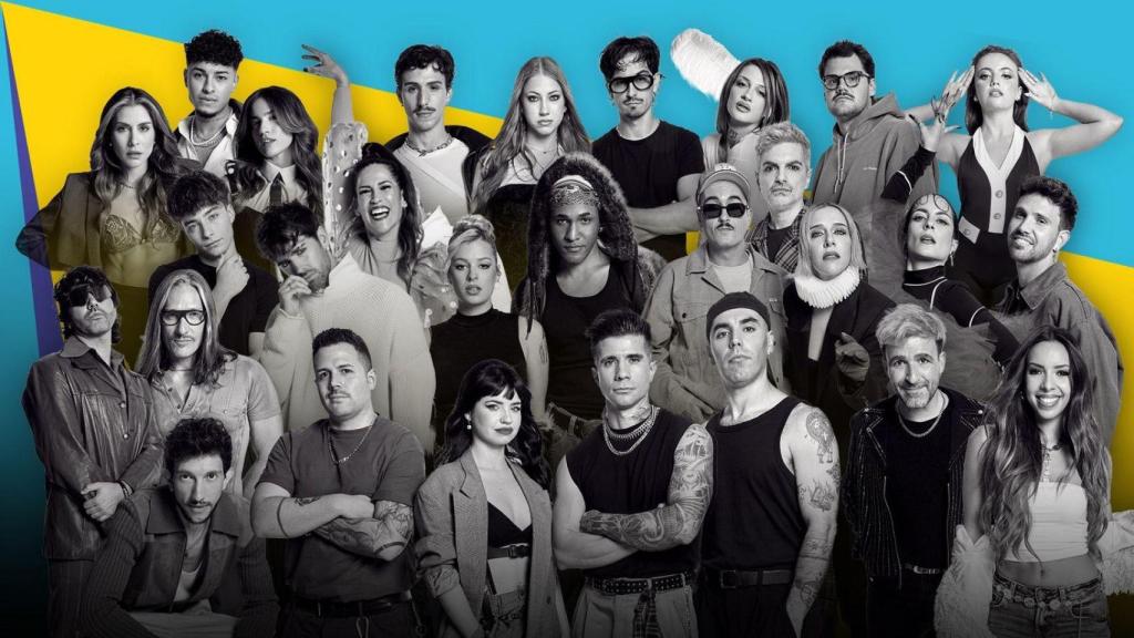 Los concursantes del Benidorm Fest 2026.