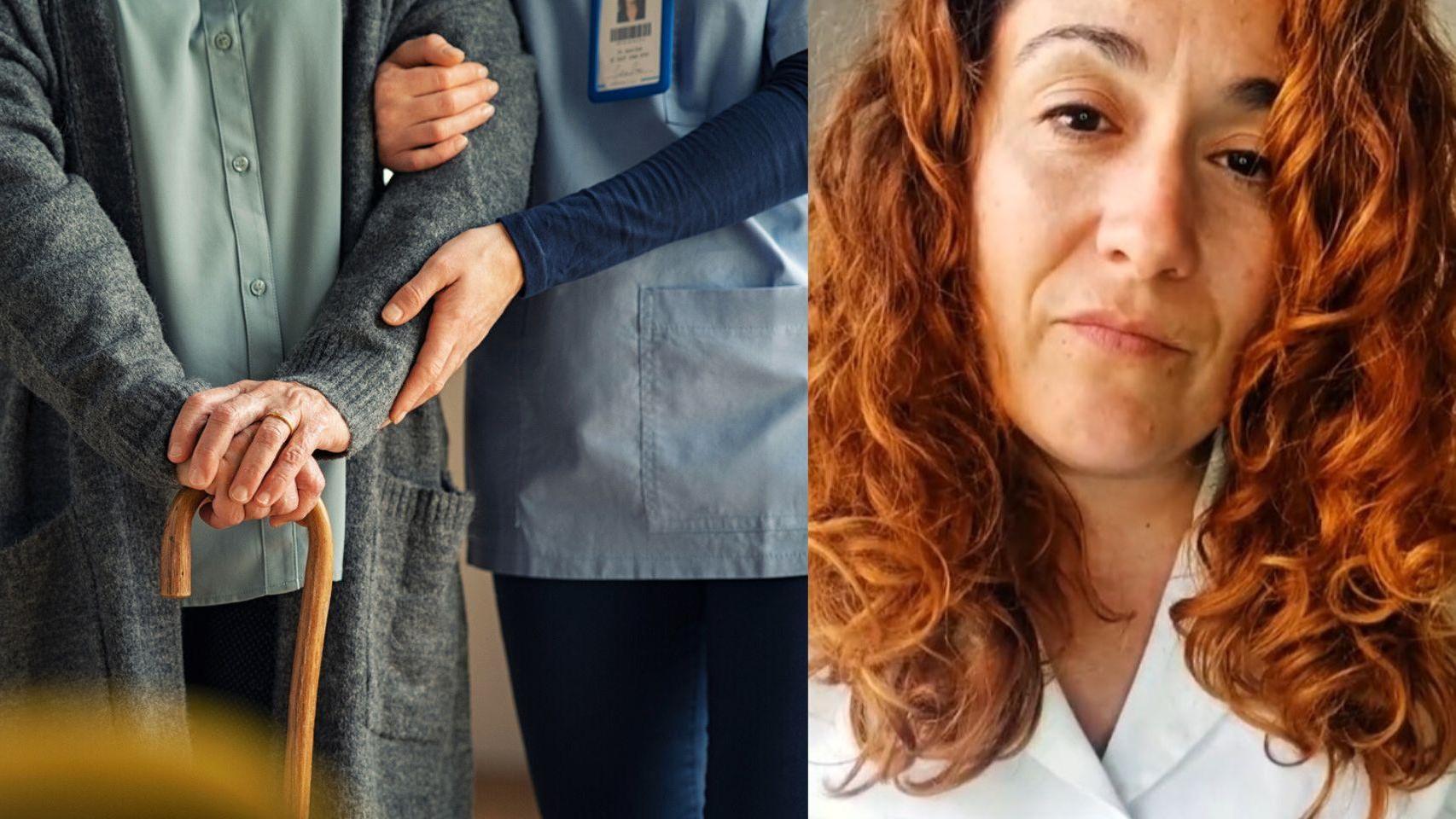 Jennifer, auxiliar de cuidado a domicilio y creadora de contenido (@cuidarly).