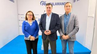 María Jesús Moro, José Antonio Bermúdez de Castro y Pedro Samuel Martín.