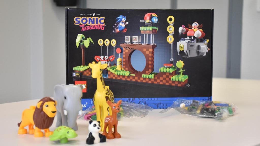 Piezas de Lego® utilizadas durante el BIP