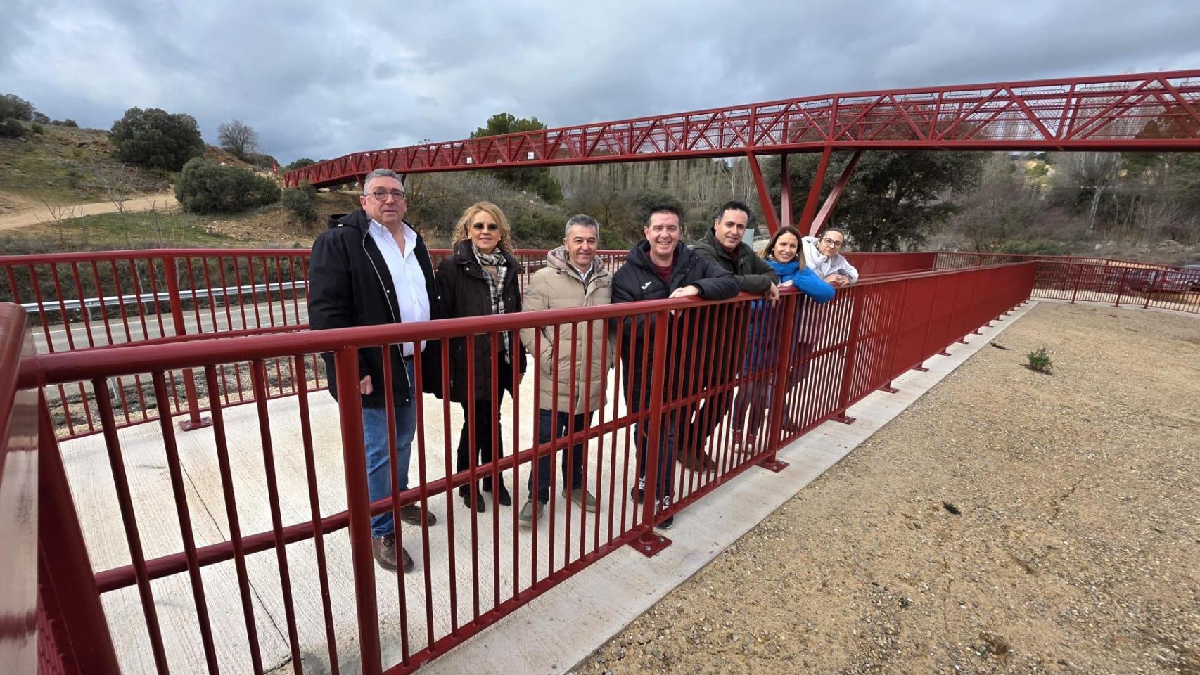 En el puente sobre la N322 del tramo entre Balazote y El Jardín