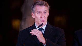 El presidente del PP, Alberto Núñez Feijóo. Matias Chiofalo / EP