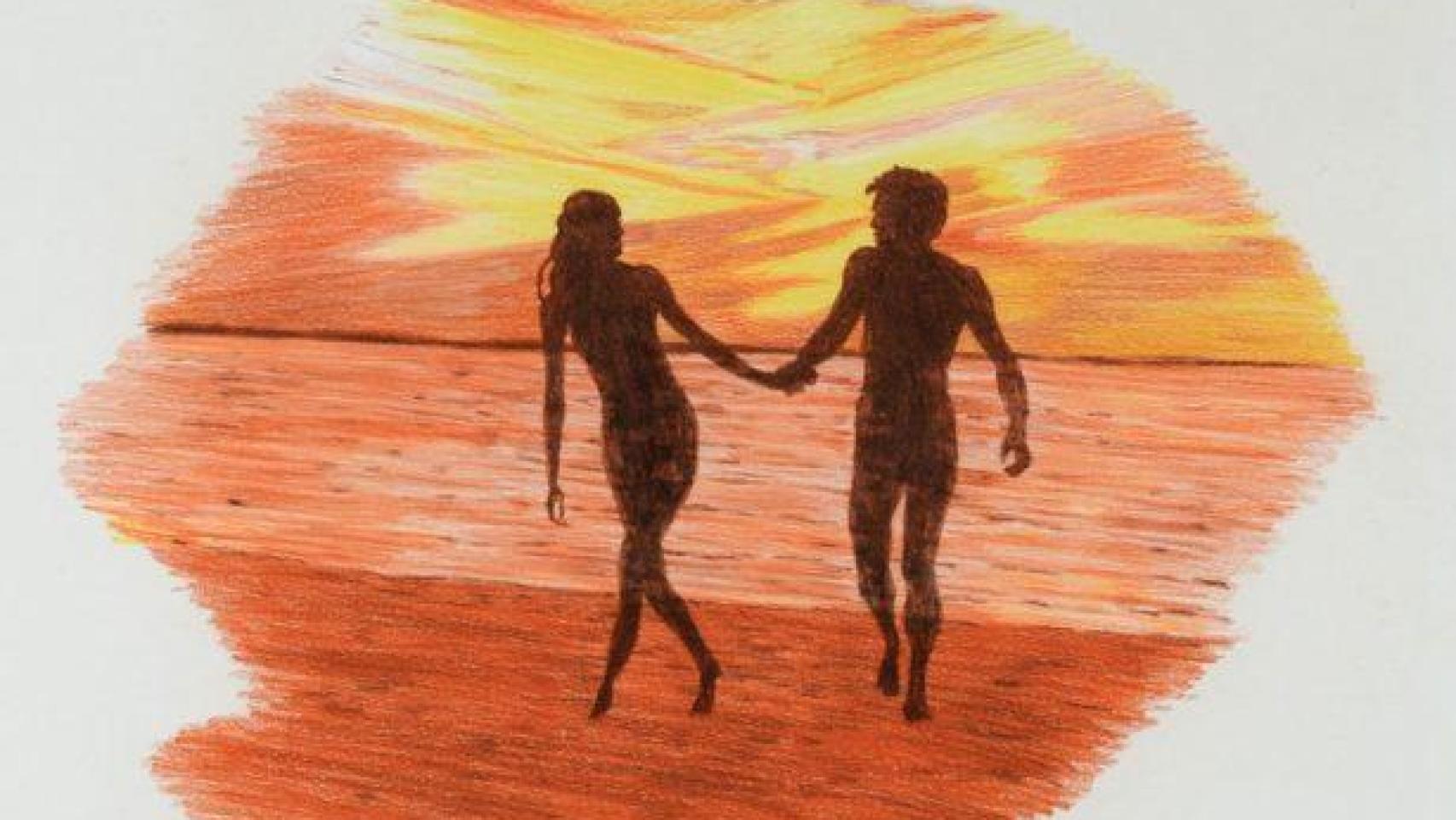 Annette Messager: 'Sin nombre', de la serie 'Le Bonheur illustré (La felicidad ilustrada)', 1975-1976. Foto: Centre Pompidou, MNAM-CCI/Hervé Véronèse/Dist. GrandPalaisRmn