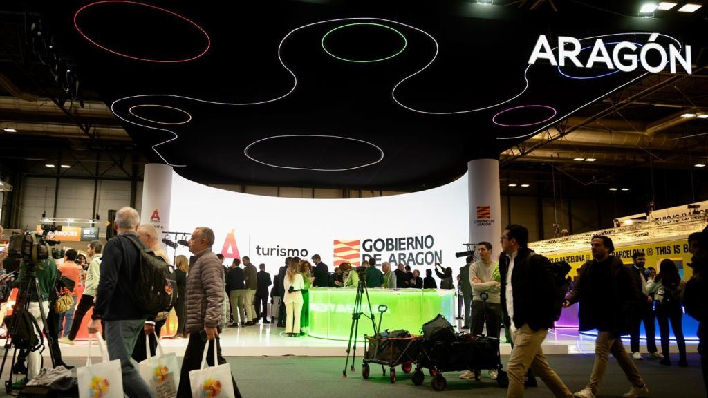 Stand de Aragón en Fitur.