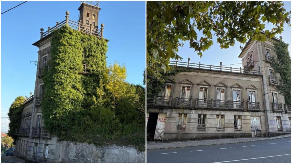 Torre de Borrás, en Fene (A Coruña)