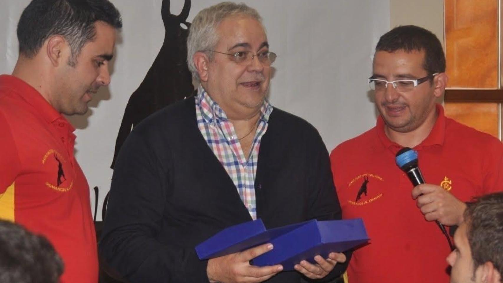 Miguel Ángel Moncholi, periodista taurino