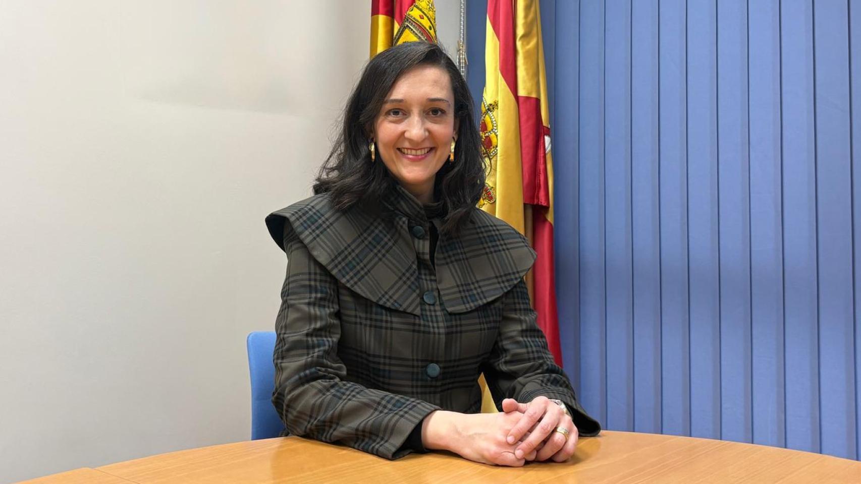 Teresa Salamero, presidenta del Colegio de Enfermería de Zaragoza