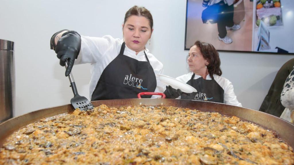 Espectacular arroz de Teulada Moraira en Fitur 2026.