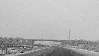 Nieve en las carreteras