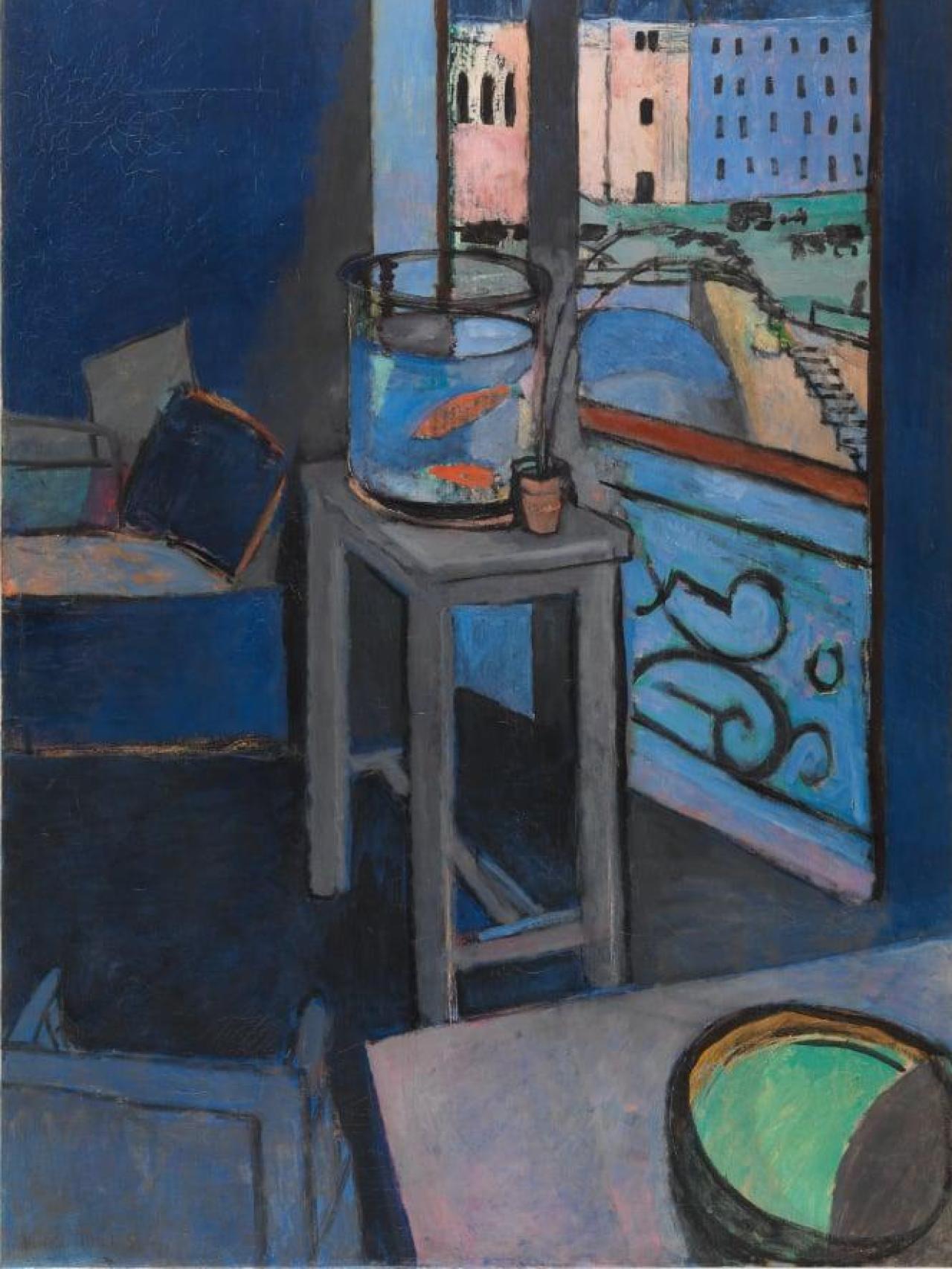 La obra 'Intérieur' (Henri Matisse, primavera de 1914).