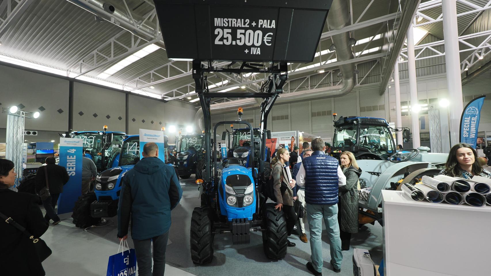 Una de las pasadas ediciones de las Ferias Agrovid y SIEB, especializadas en el cultivo del viñedo y equipamiento para bodegas