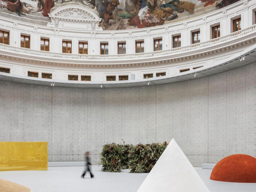 La colección Pinault en la Bourse de Commerce de París.