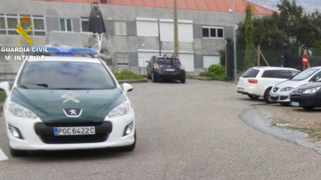 Cuartel de la Guardia Civil en Baiona (Pontevedra)