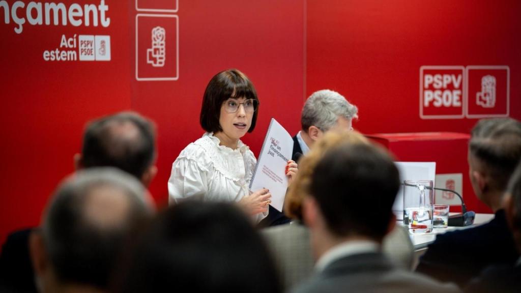 La ministra y secretaria general del PSPV, Diana Morant. PSPV