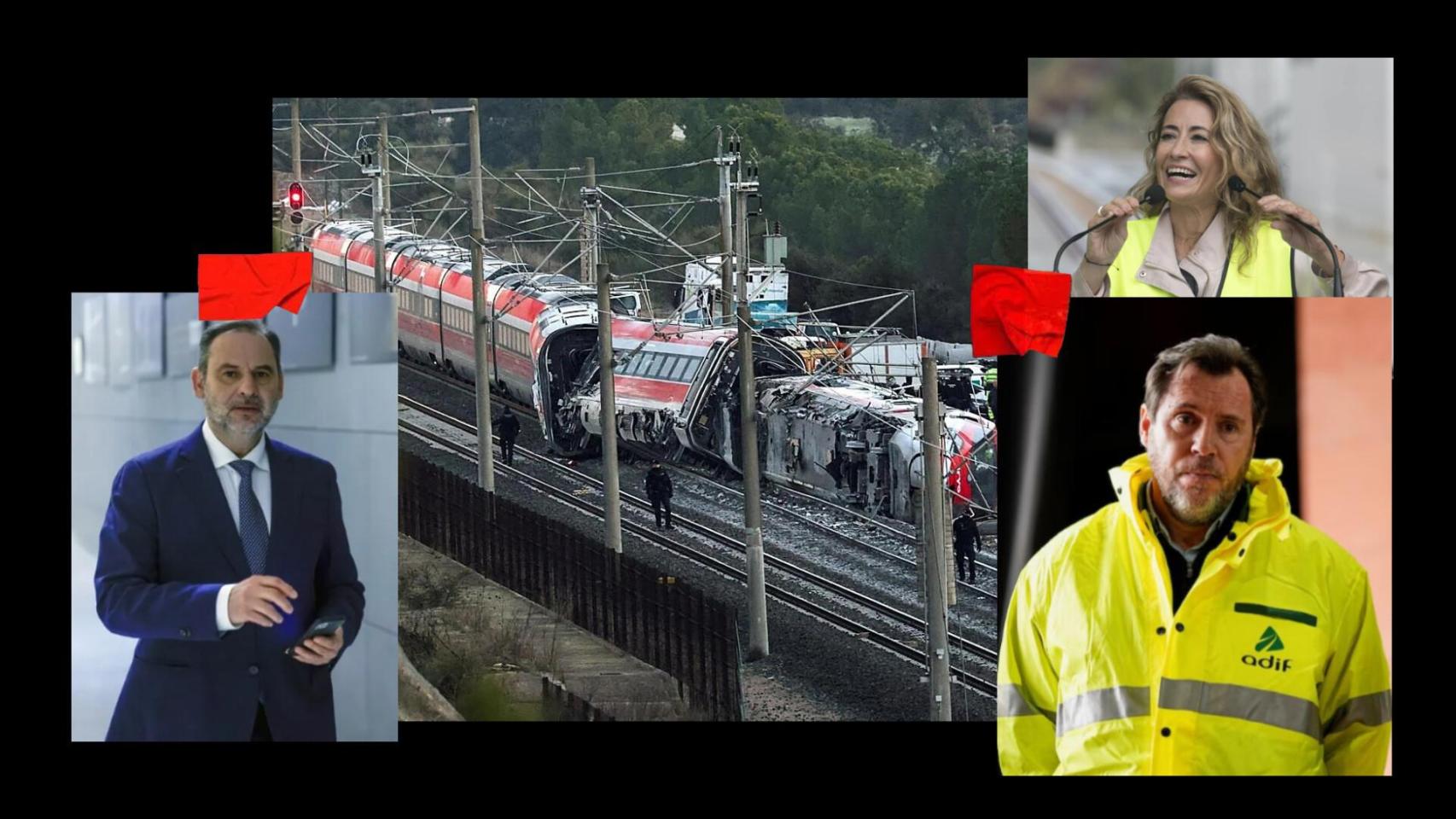 Exaltos cargos de Renfe y Adif, contra Ábalos, Raquel Sánchez, Puente y Pardo de Vera: Las vías están peor tras tanto gasto